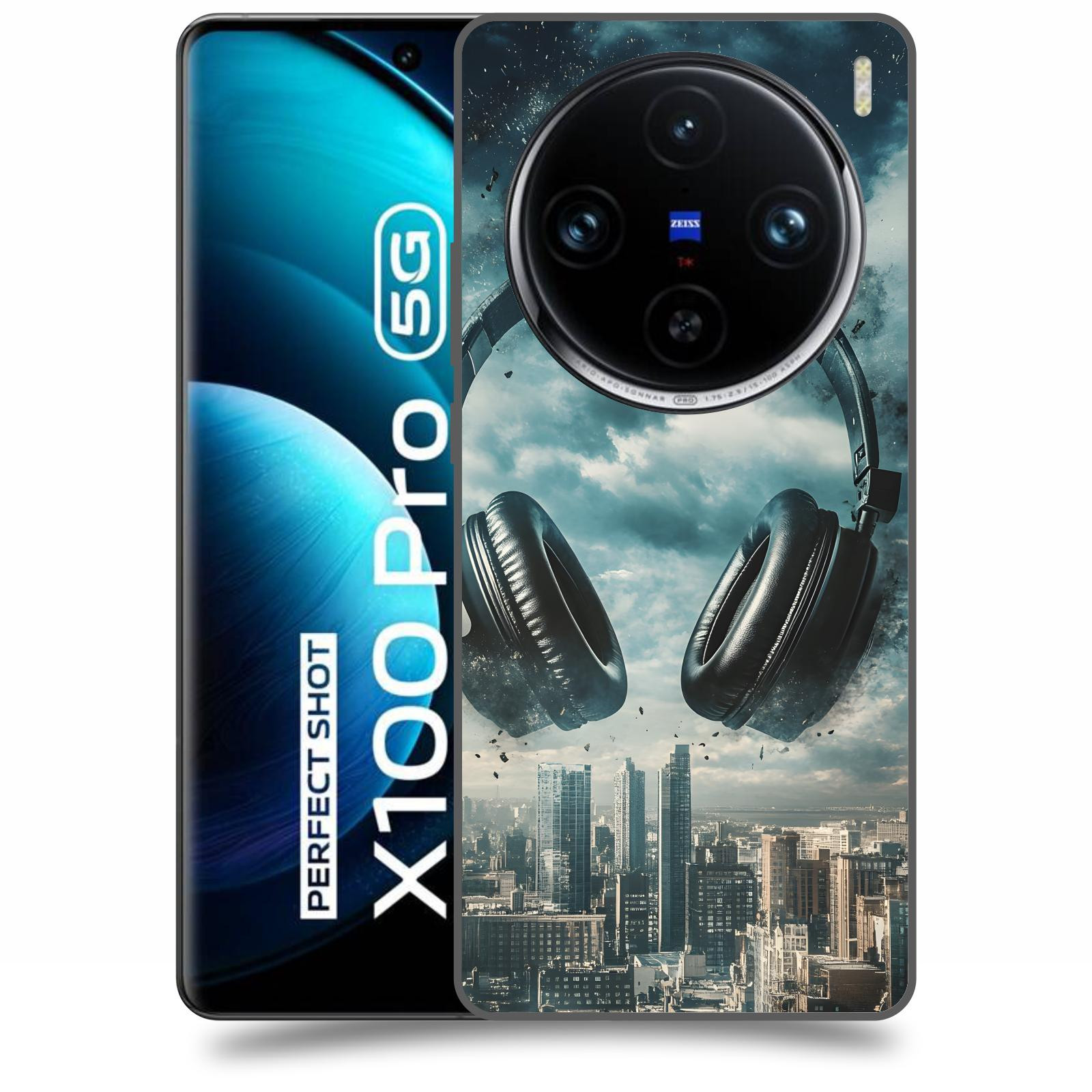 ACOVER Kryt na mobil Vivo X100 Pro 5G - Sluchátka