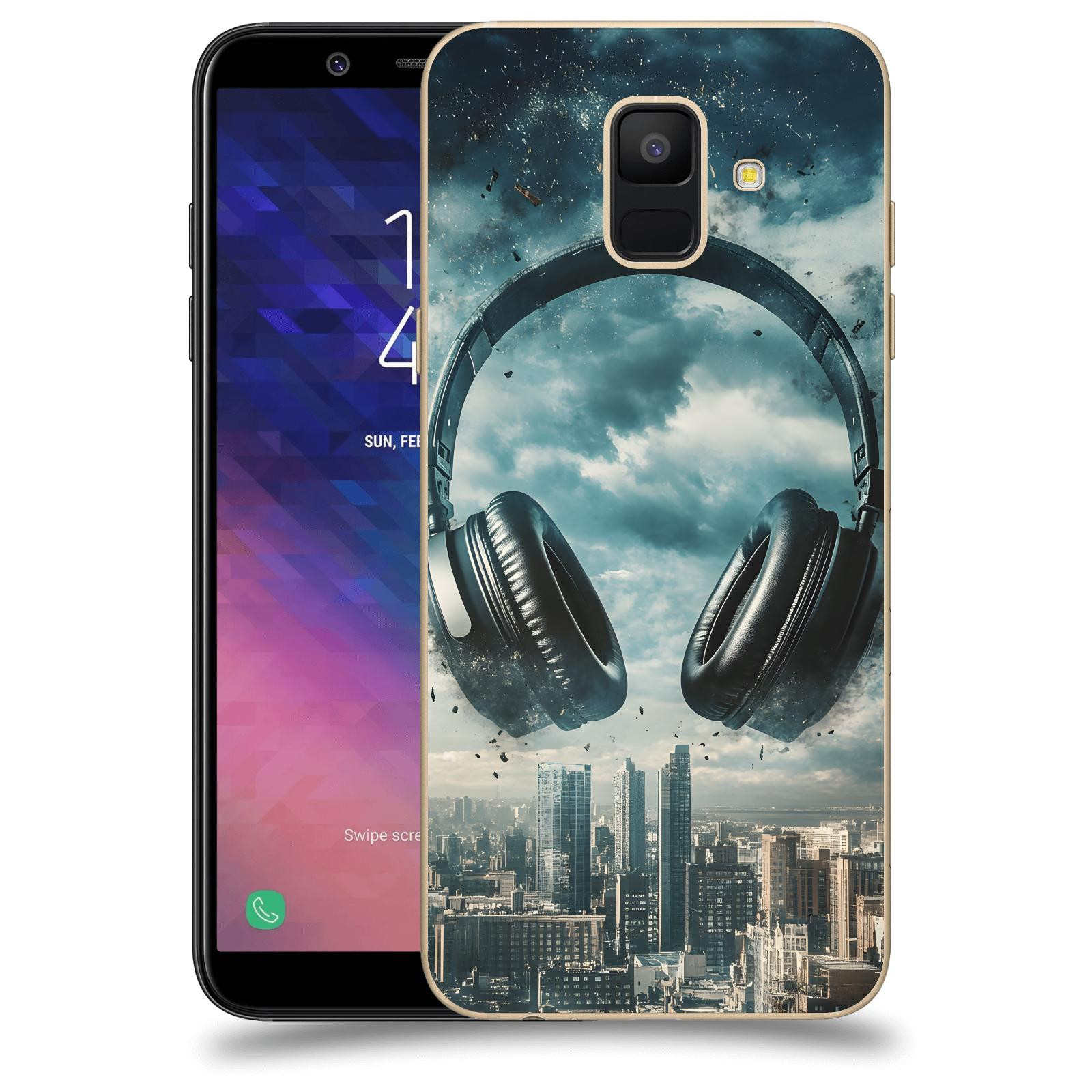 ACOVER Kryt na mobil Samsung Galaxy A6 A600F - Sluchátka