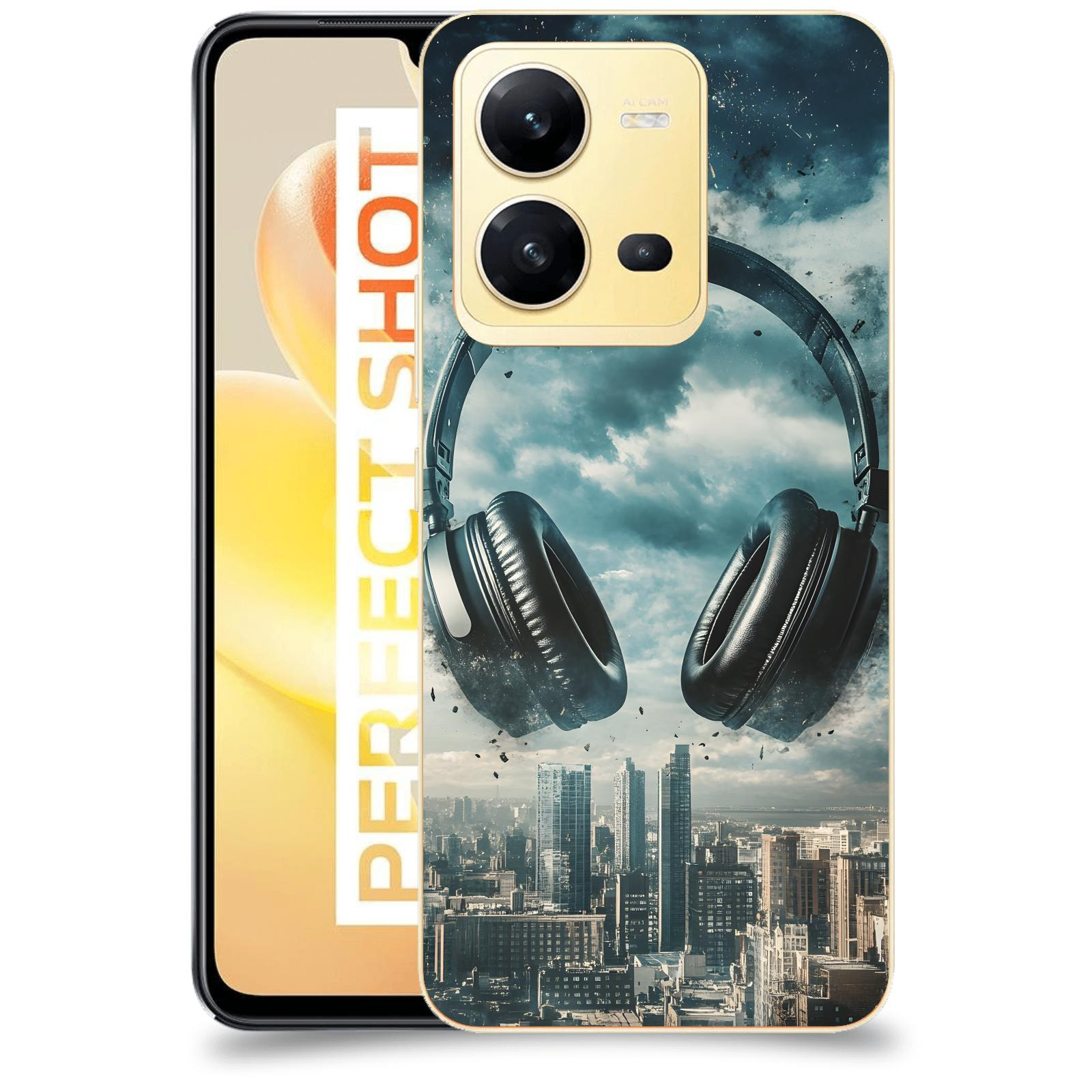 ACOVER Kryt na mobil Vivo X80 Lite - Sluchátka
