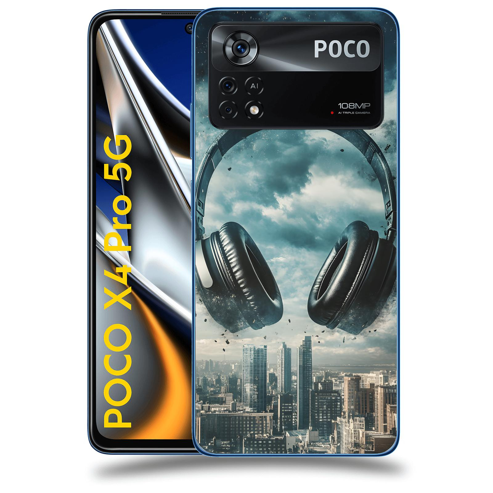 ACOVER Kryt na mobil Xiaomi Poco X4 Pro 5G - Sluchátka