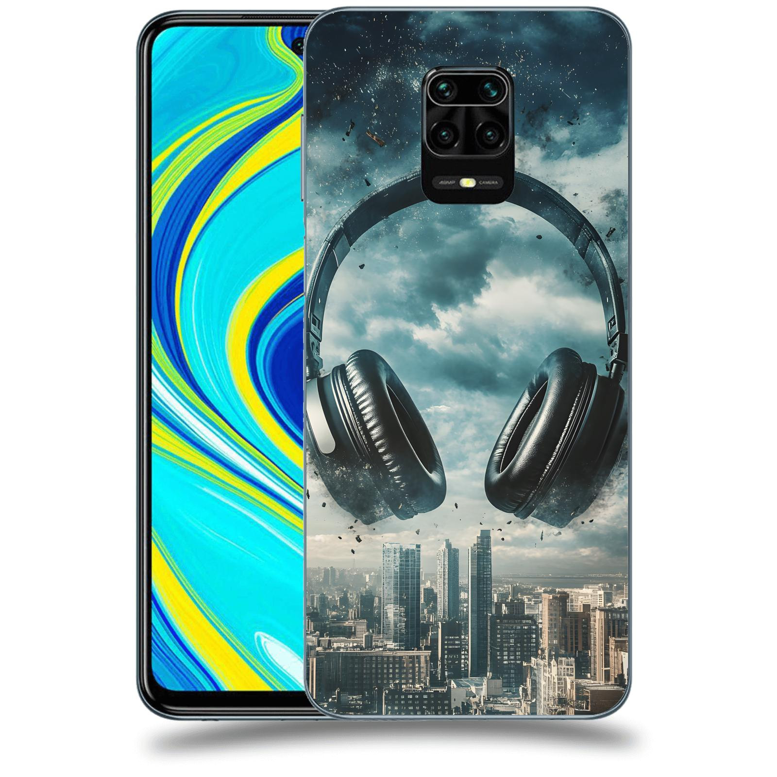 ACOVER Kryt na mobil Xiaomi Redmi Note 9S - Sluchátka