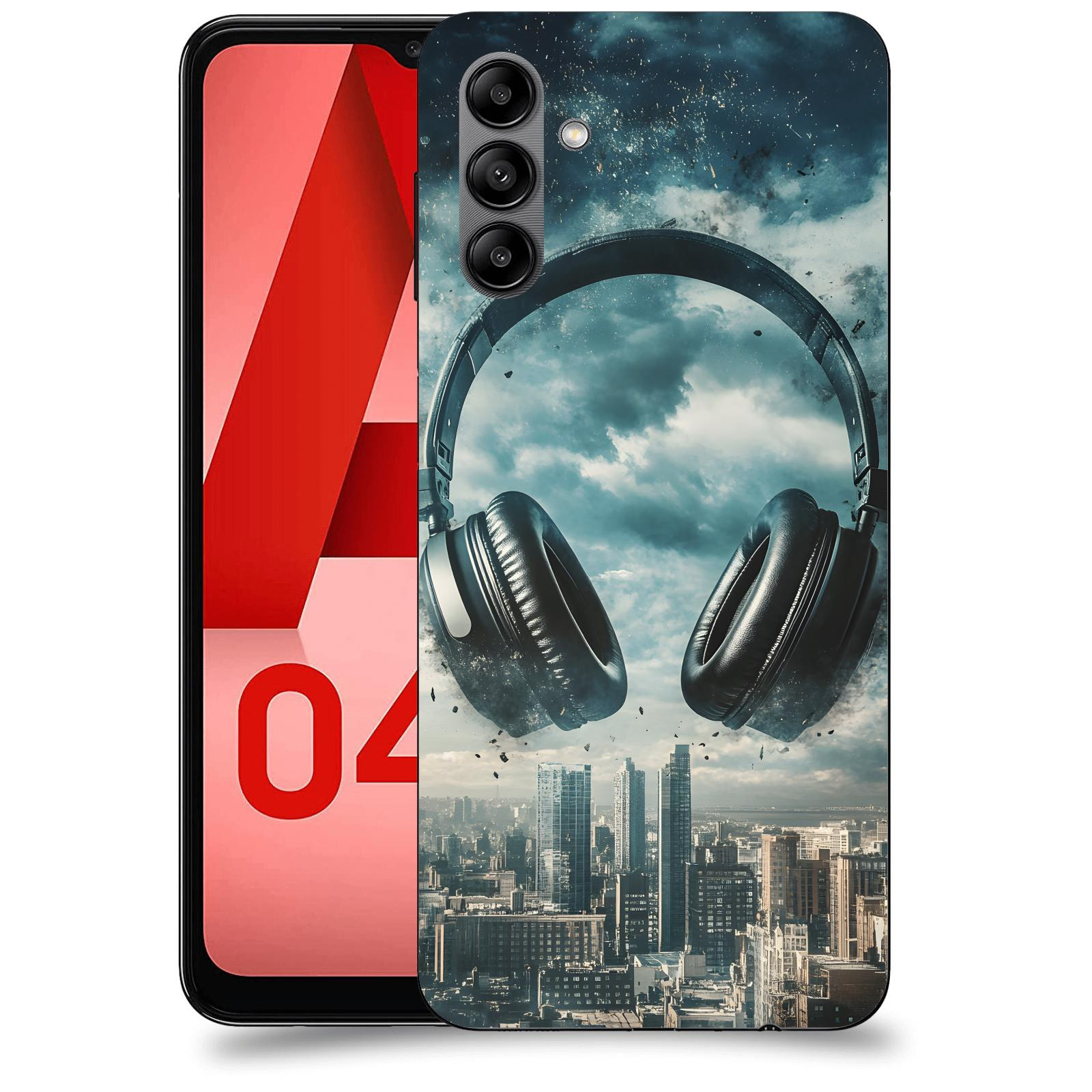 ACOVER Kryt na mobil Samsung Galaxy A04s - Sluchátka