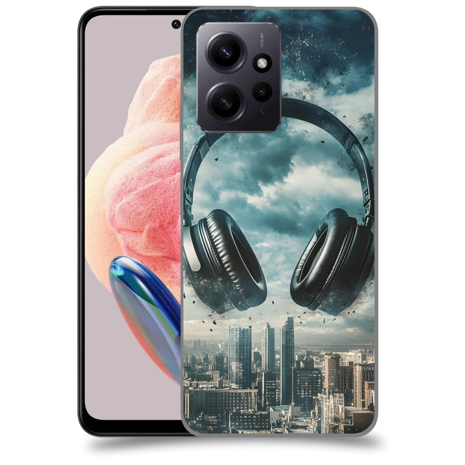 ACOVER Kryt na mobil Xiaomi Redmi Note 12 4G - Sluchátka