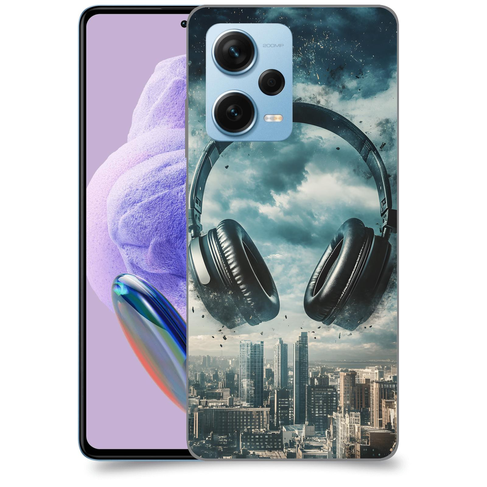 ACOVER Kryt na mobil Xiaomi Redmi Note 12 Pro+ 5G - Sluchátka