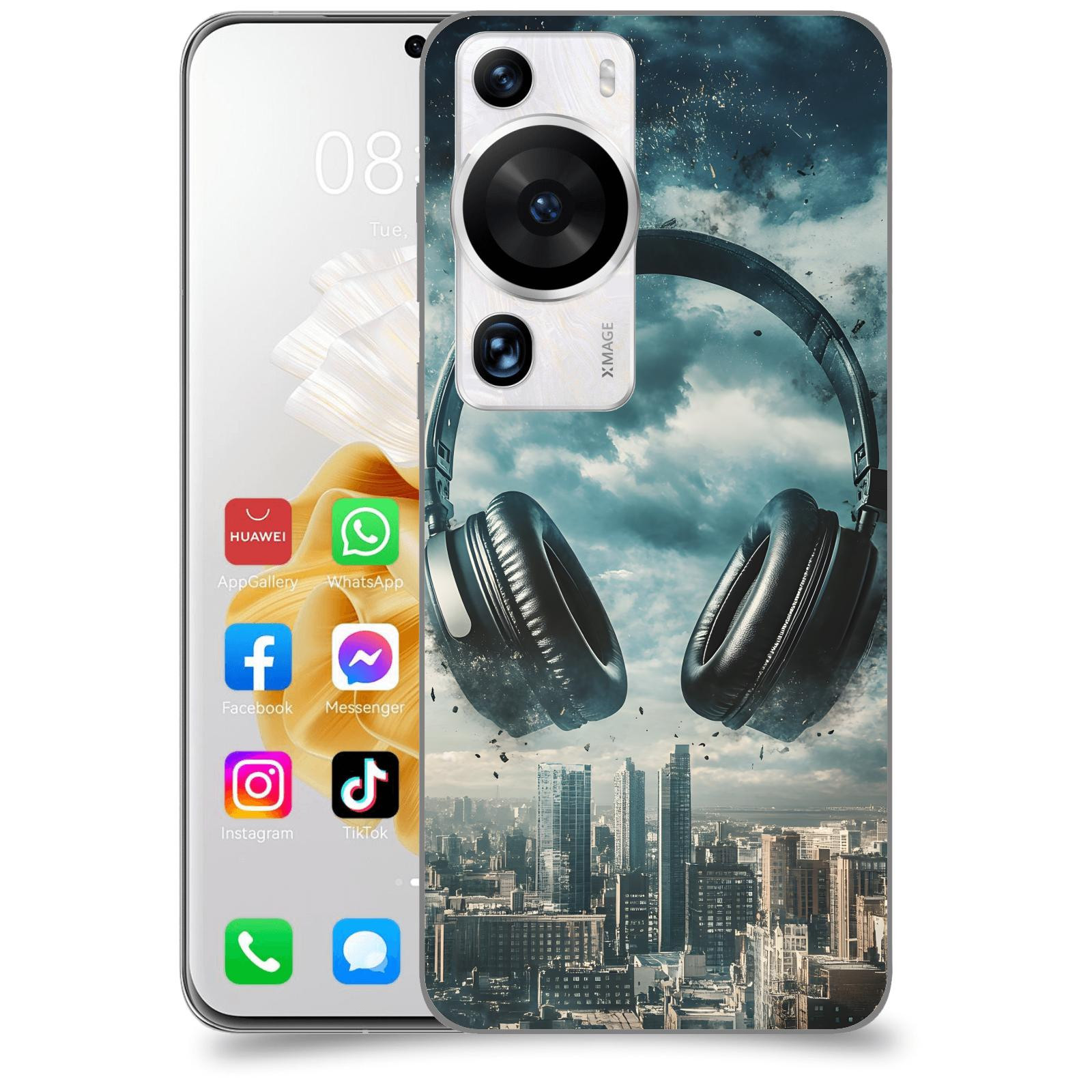 ACOVER Kryt na mobil Huawei P60 Pro - Sluchátka