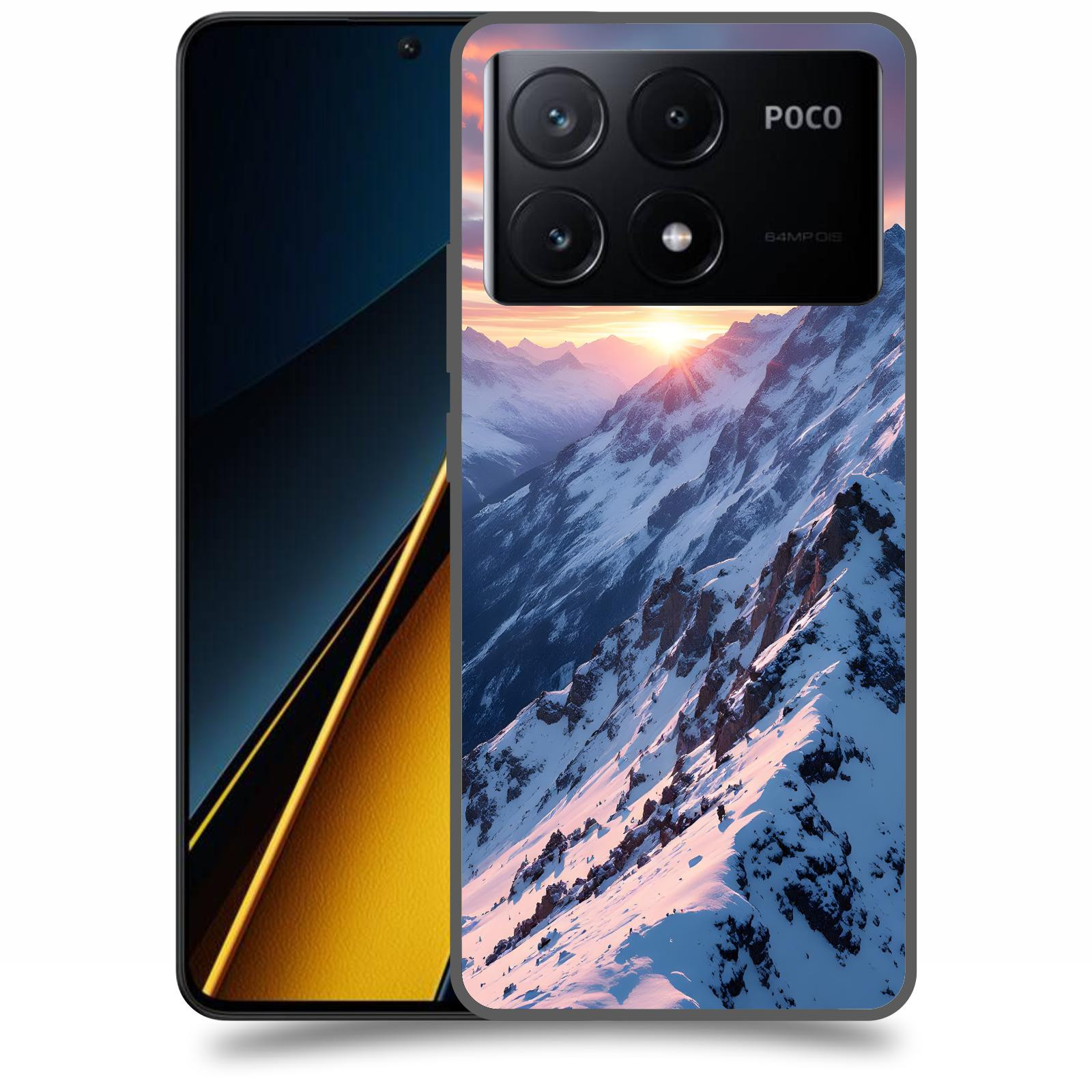ACOVER Kryt na mobil Poco X6 Pro 5G - Hory