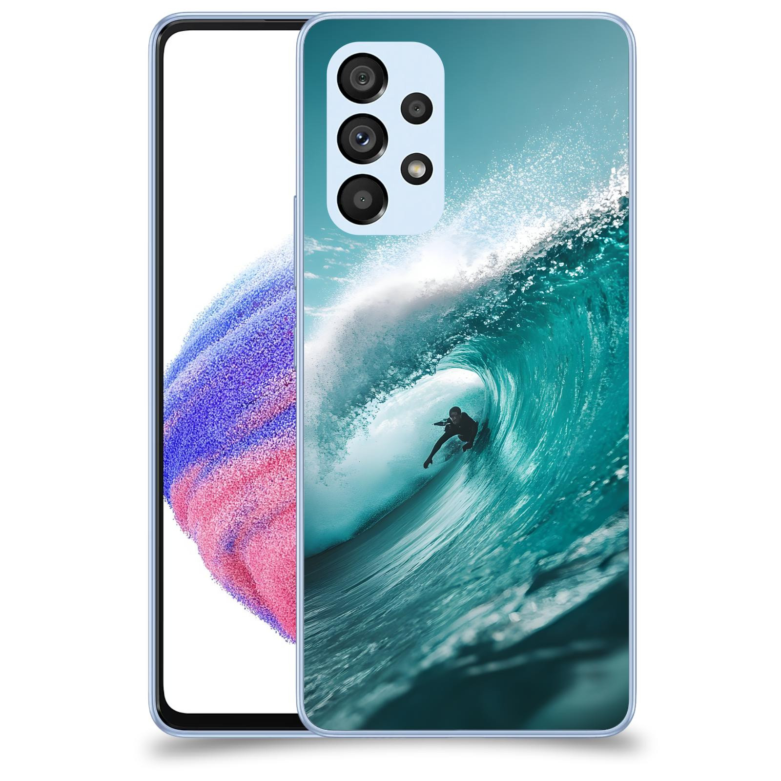 ACOVER Kryt na mobil Samsung Galaxy A32 5G A326B - Vlna