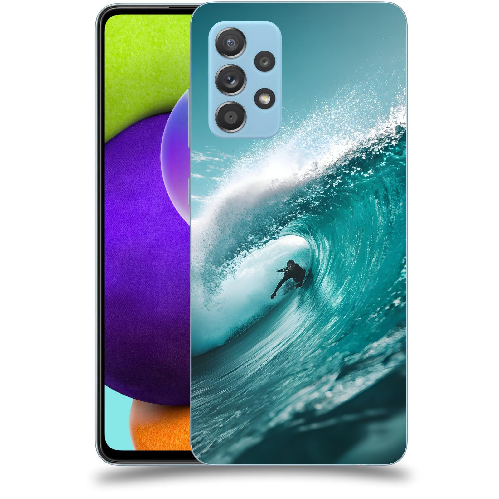 ACOVER Kryt na mobil Samsung Galaxy A52 A525F - Vlna