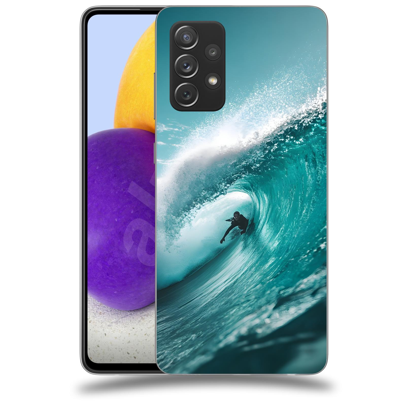 ACOVER Kryt na mobil Samsung Galaxy A73 5G - Vlna