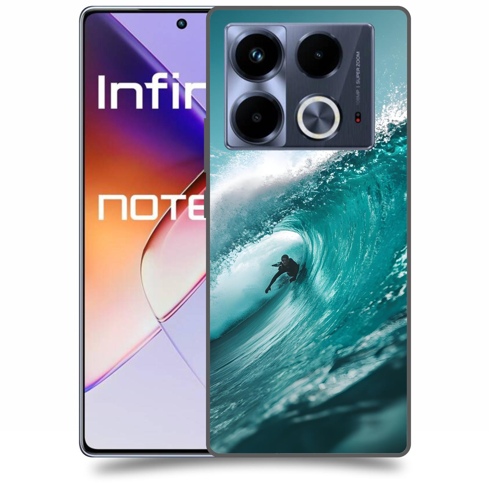 ACOVER Kryt na mobil Infinix Note 40 - Vlna