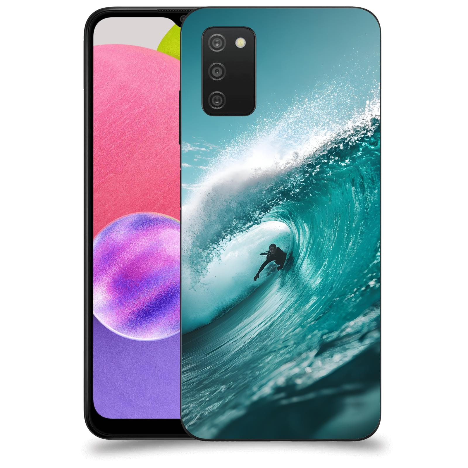 ACOVER Kryt na mobil Samsung Galaxy A03s A037G - Vlna