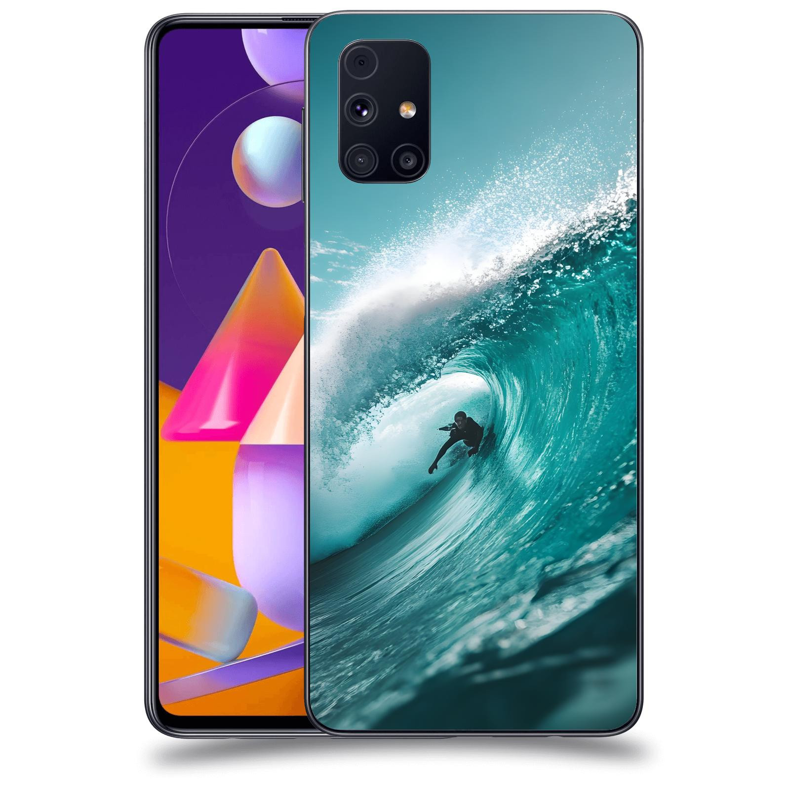 ACOVER Kryt na mobil Samsung Galaxy M31s - Vlna