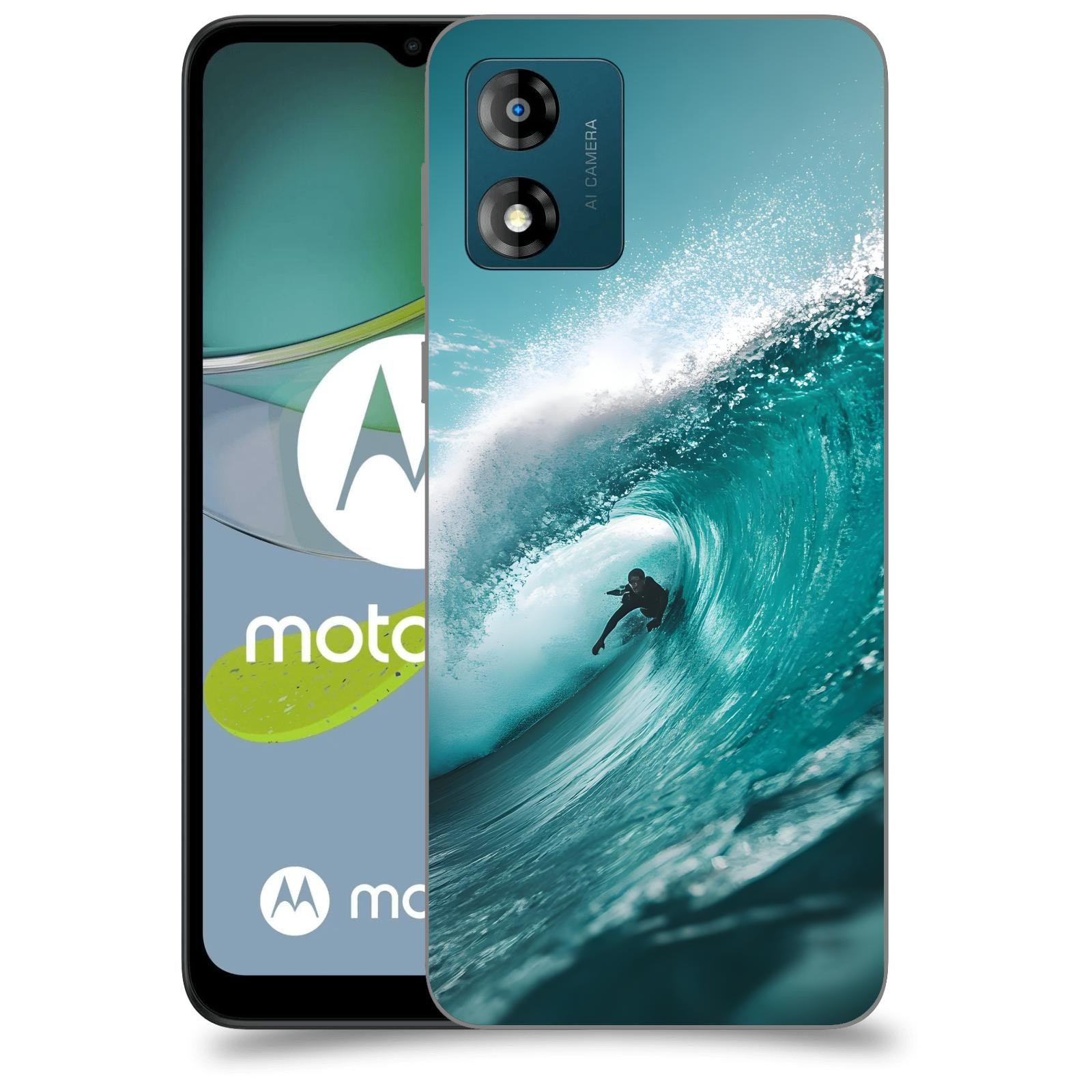 ACOVER Kryt na mobil Motorola Moto E13 - Vlna