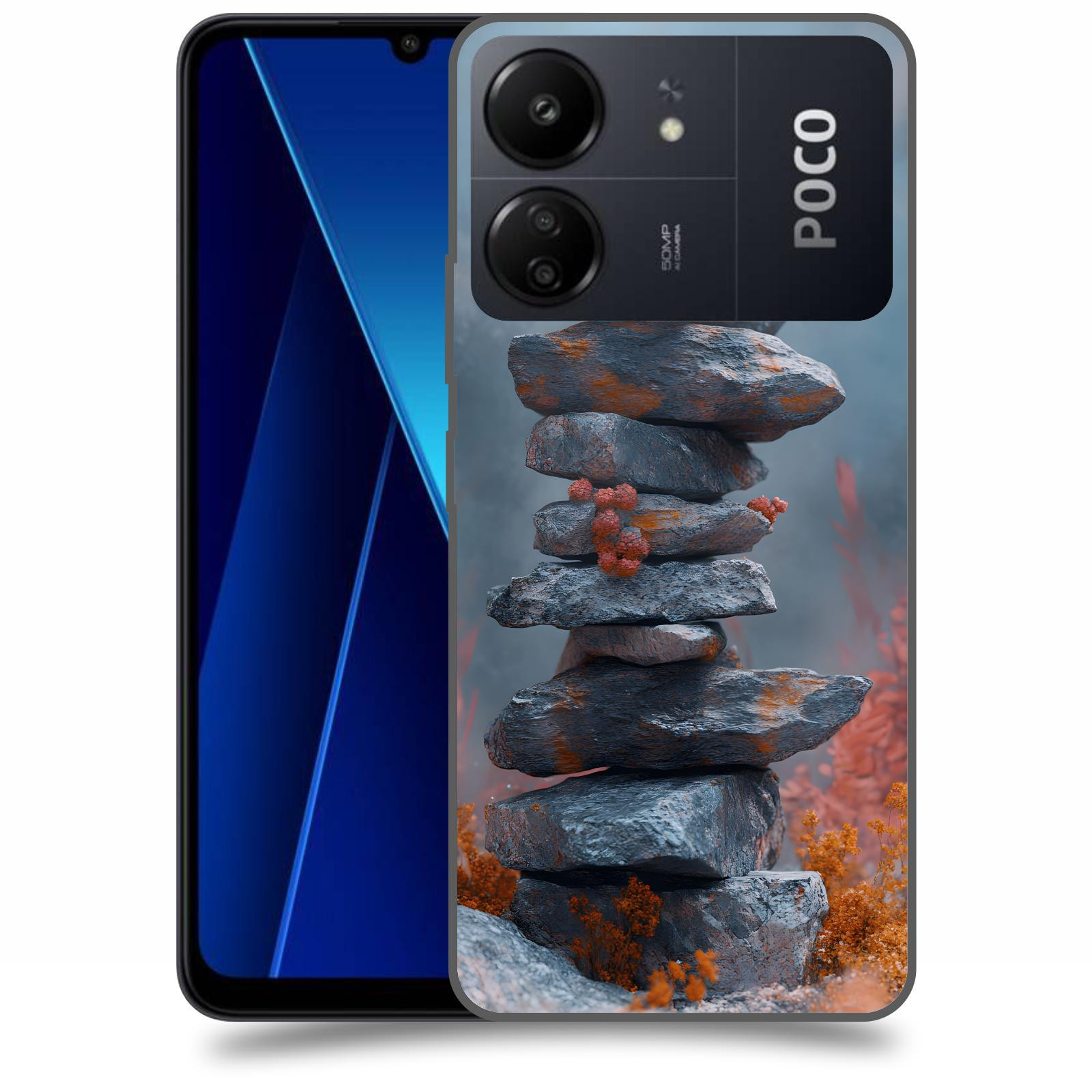 ACOVER Kryt na mobil Poco C65 - Mohyla