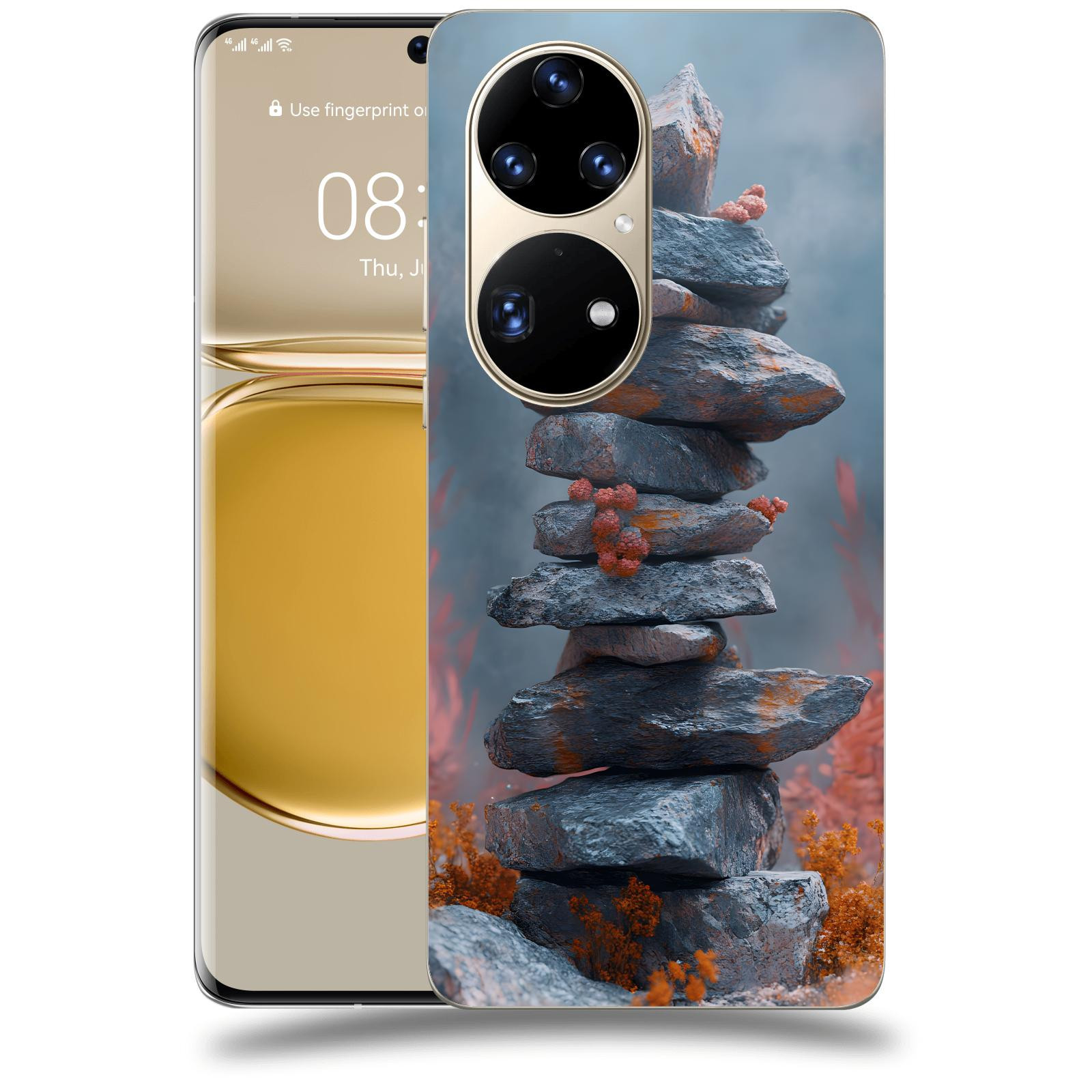 ACOVER Kryt na mobil Huawei P50 - Mohyla