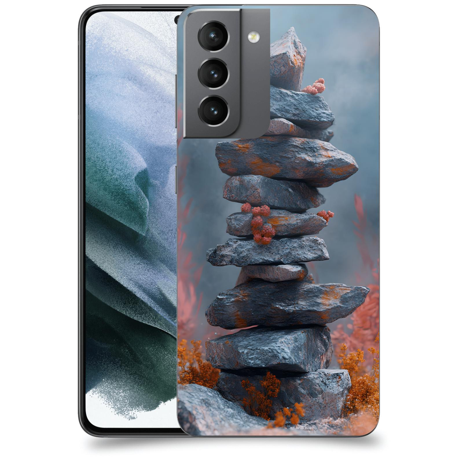 ACOVER Kryt na mobil Samsung Galaxy S21 G991B - Mohyla