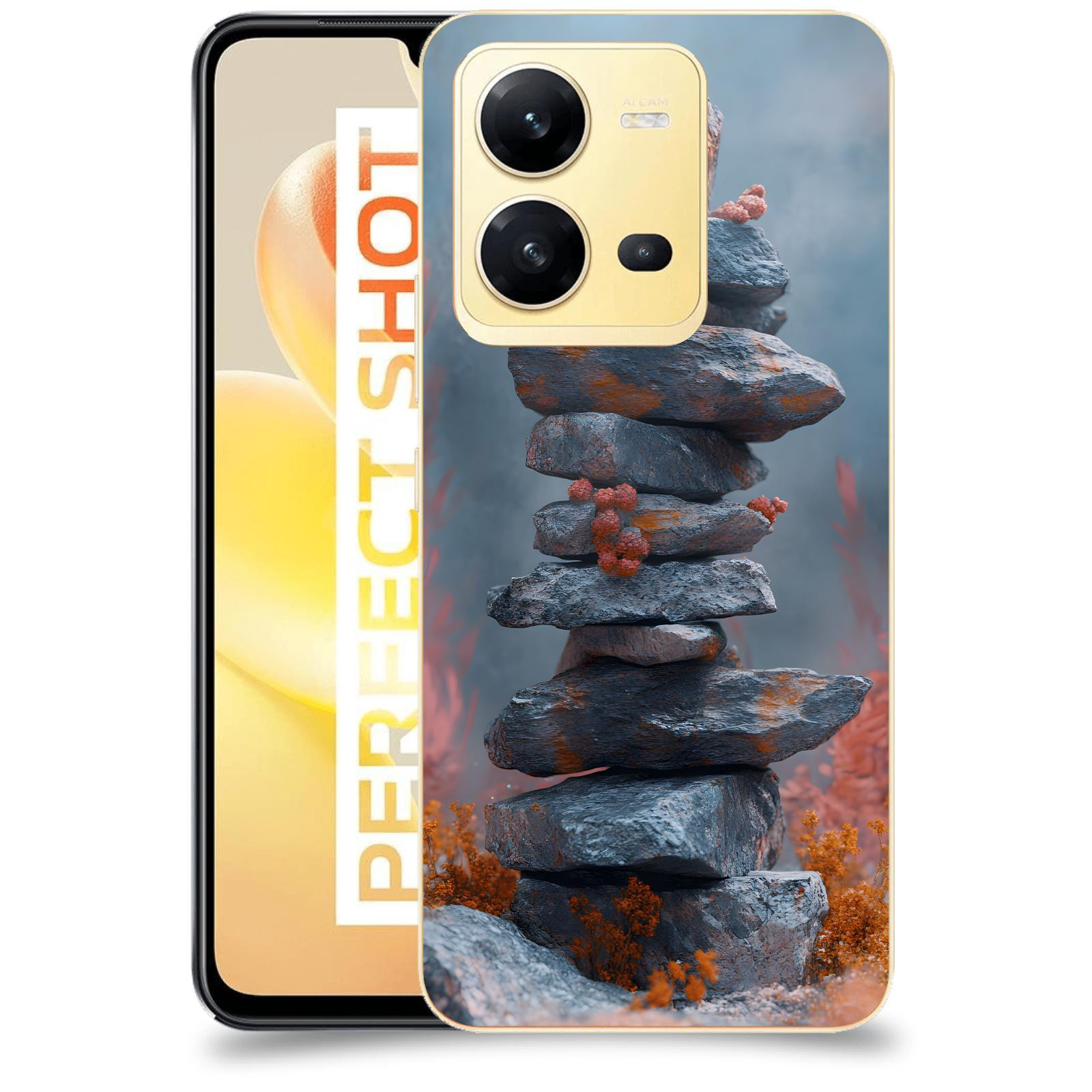 ACOVER Kryt na mobil Vivo X80 Lite - Mohyla