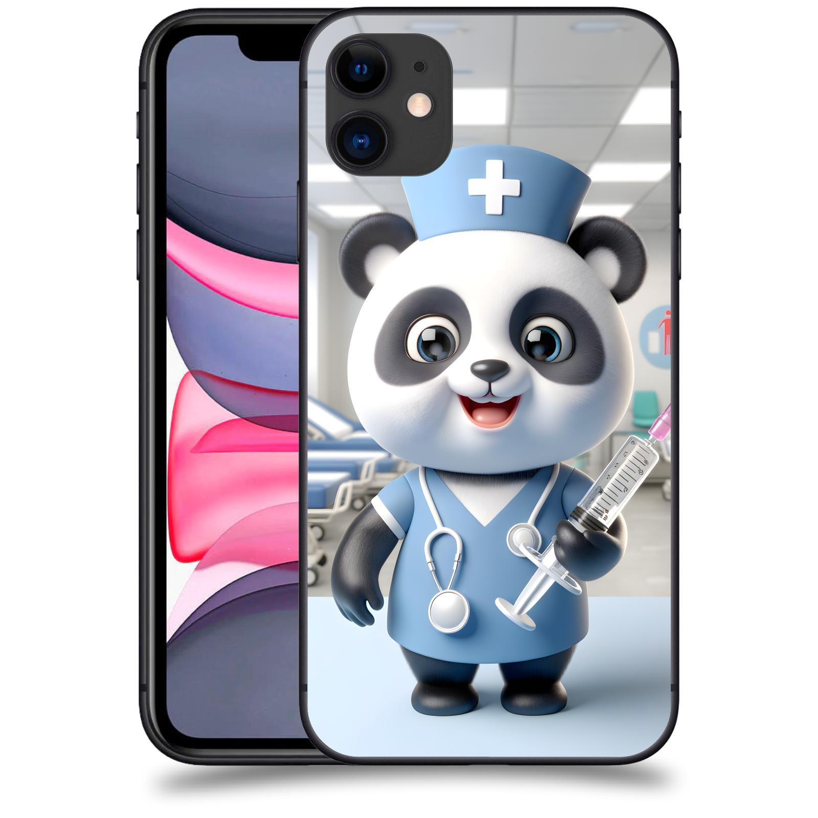 ACOVER Kryt na mobil Apple iPhone 11 - Panda doktor 2