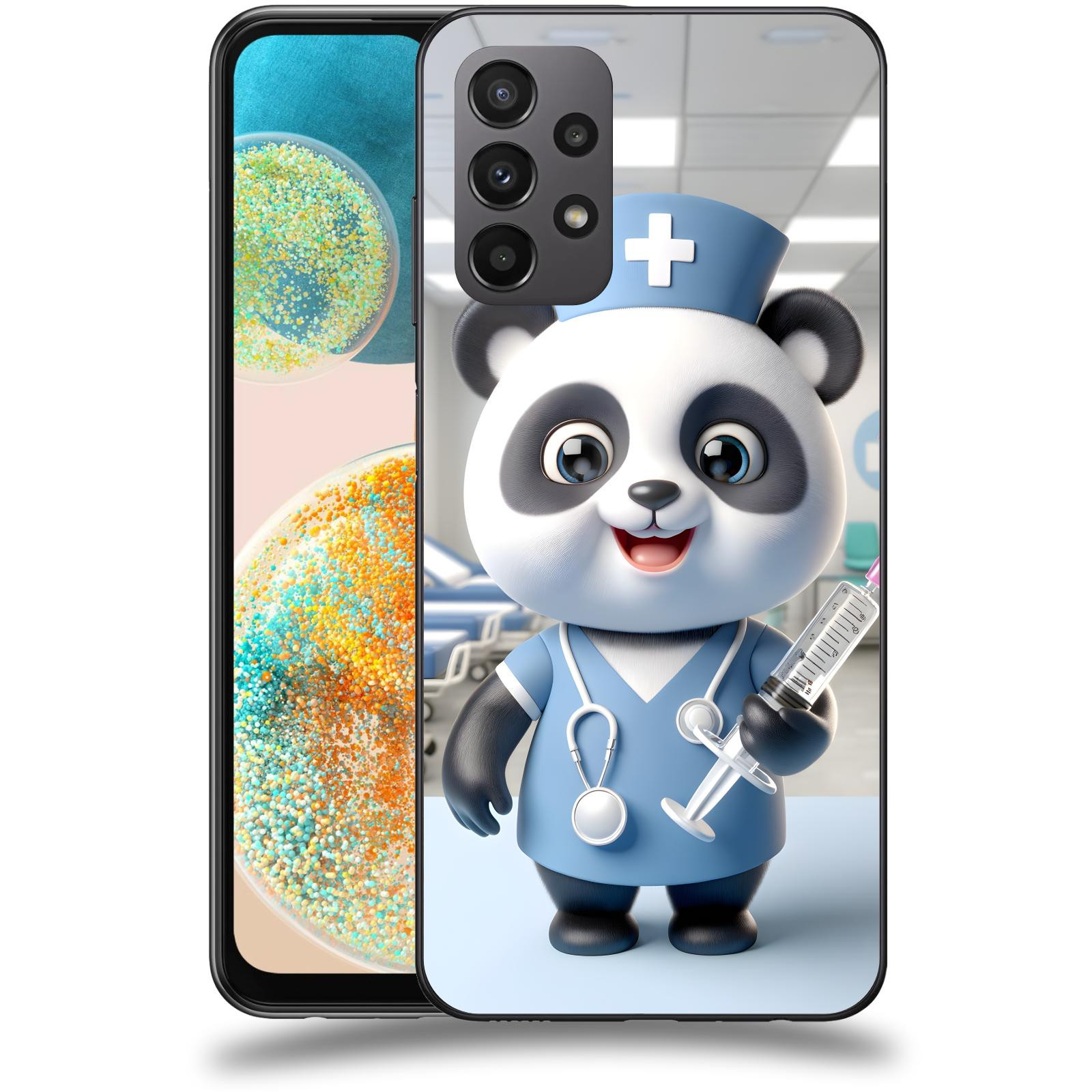 ACOVER Kryt na mobil Samsung Galaxy A23 5G - Panda doktor 2