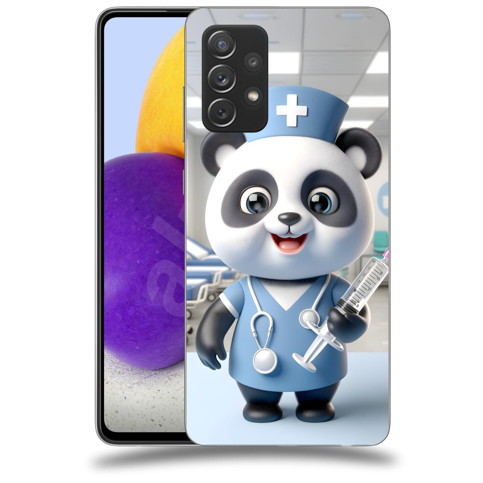 ACOVER Kryt na mobil Samsung Galaxy A73 5G - Panda doktor 2