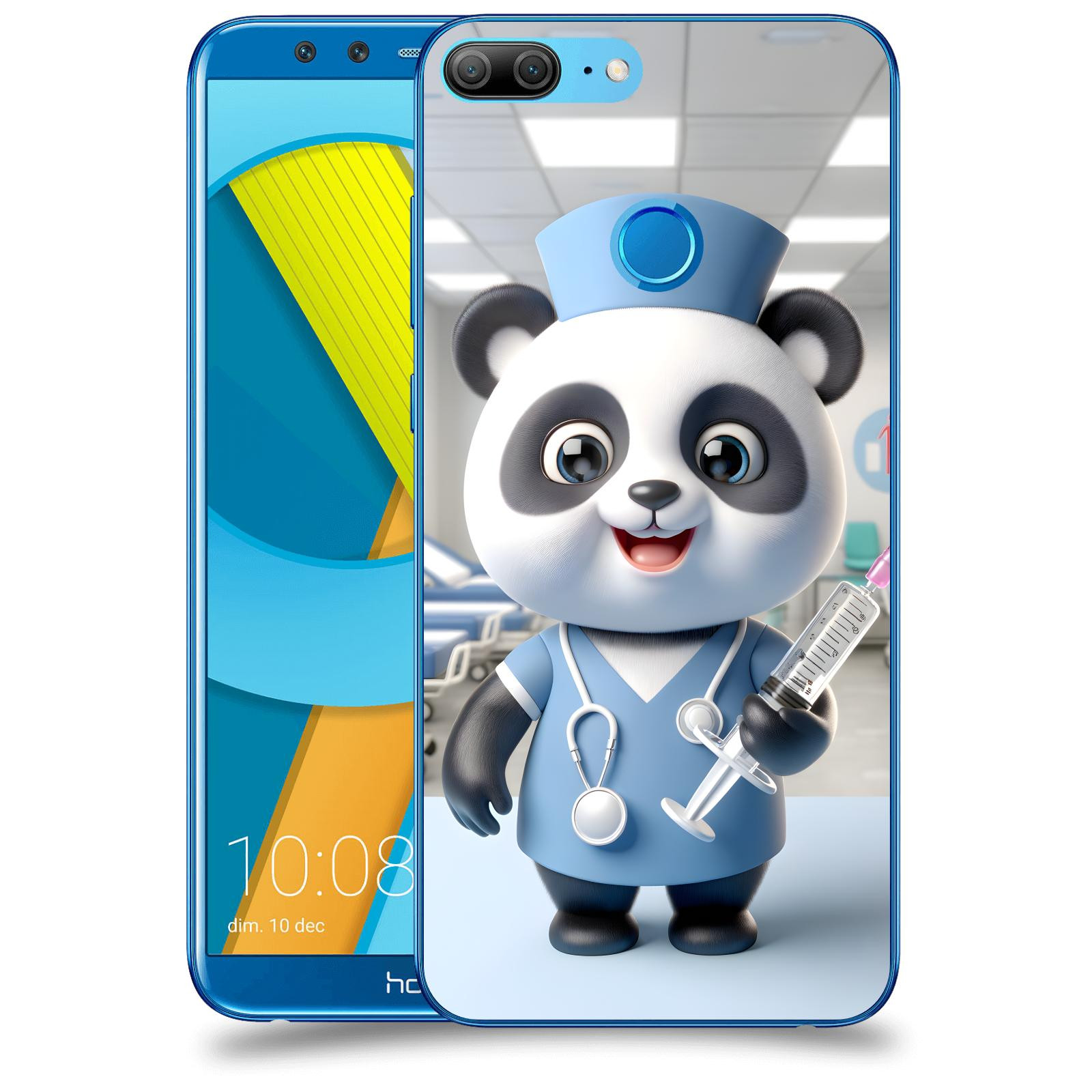 ACOVER Kryt na mobil Honor 9 Lite - Panda doktor 2