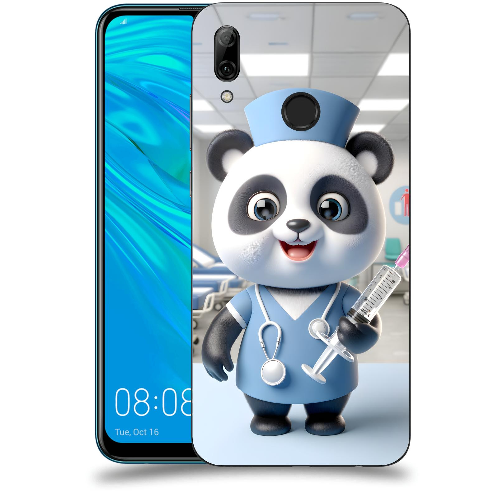 ACOVER Kryt na mobil Huawei P Smart 2019 - Panda doktor 2