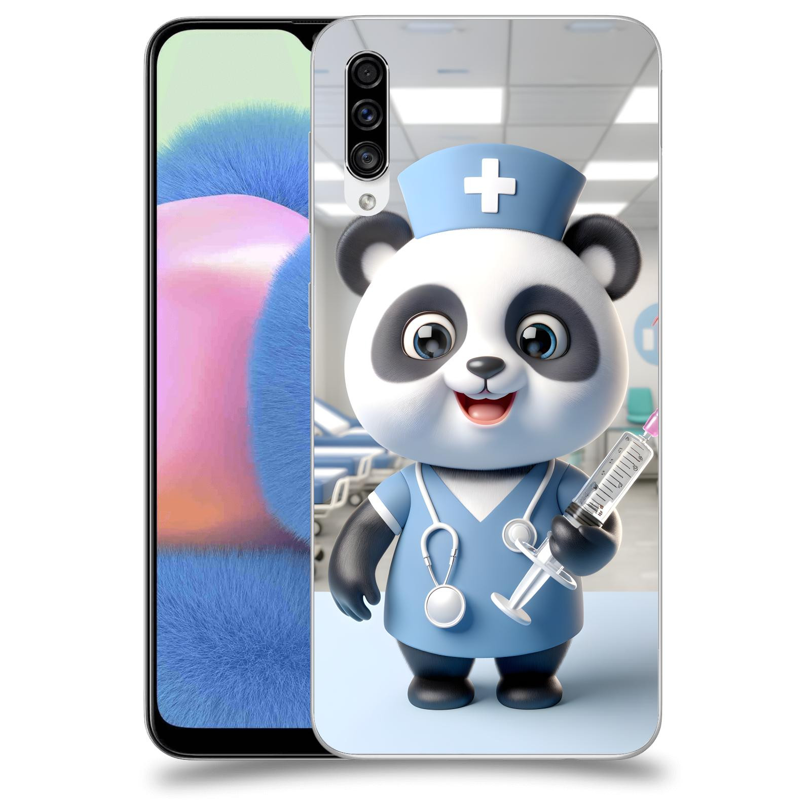 ACOVER Kryt na mobil Samsung Galaxy A30s A307F - Panda doktor 2