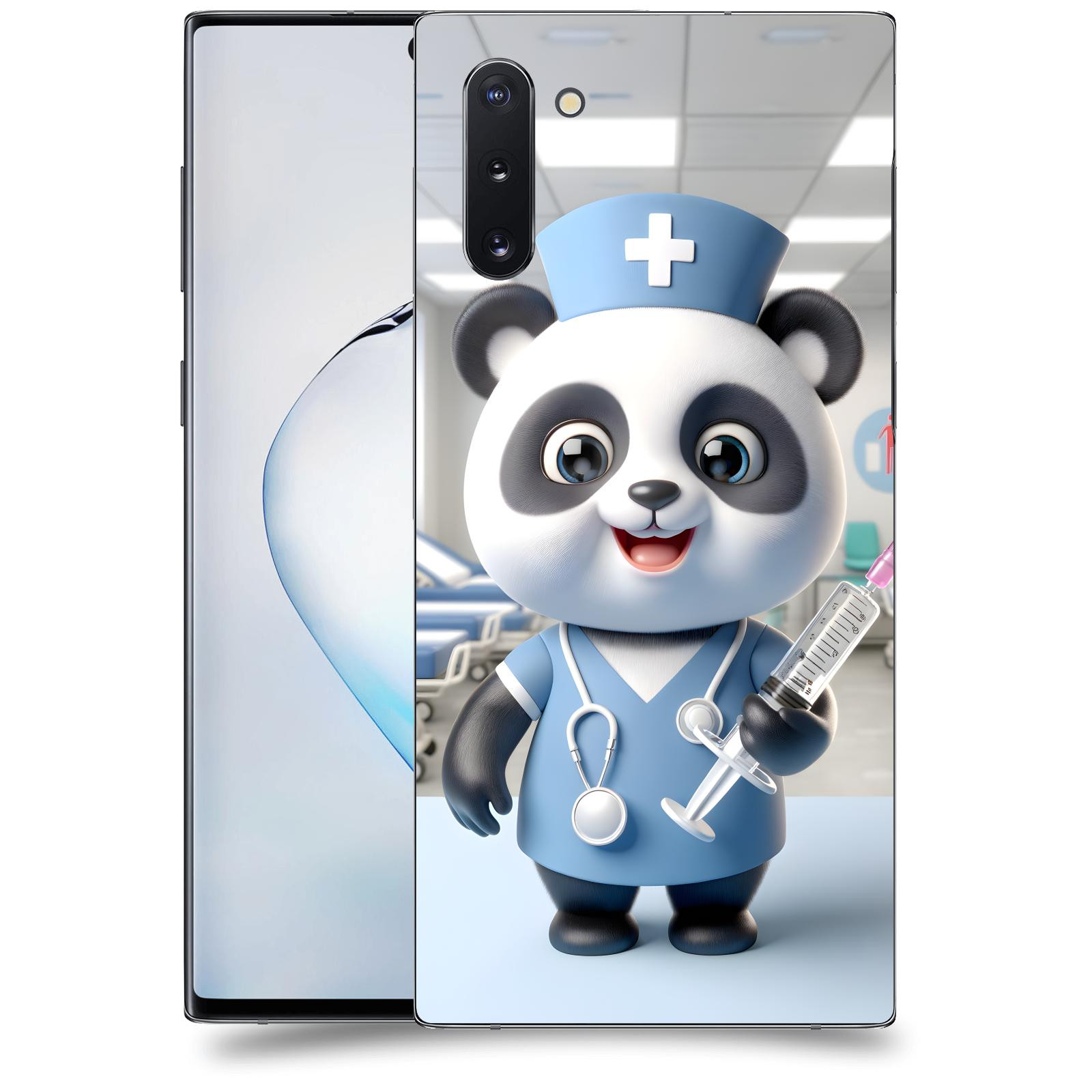 ACOVER Kryt na mobil Samsung Galaxy Note 10 N970F - Panda doktor 2