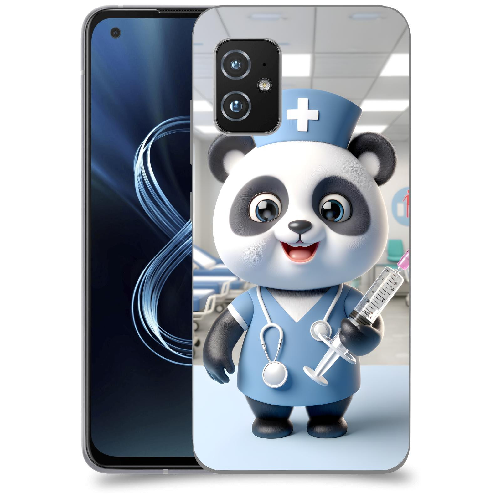 ACOVER Kryt na mobil Honor Magic5 Lite 5G - Panda doktor 2