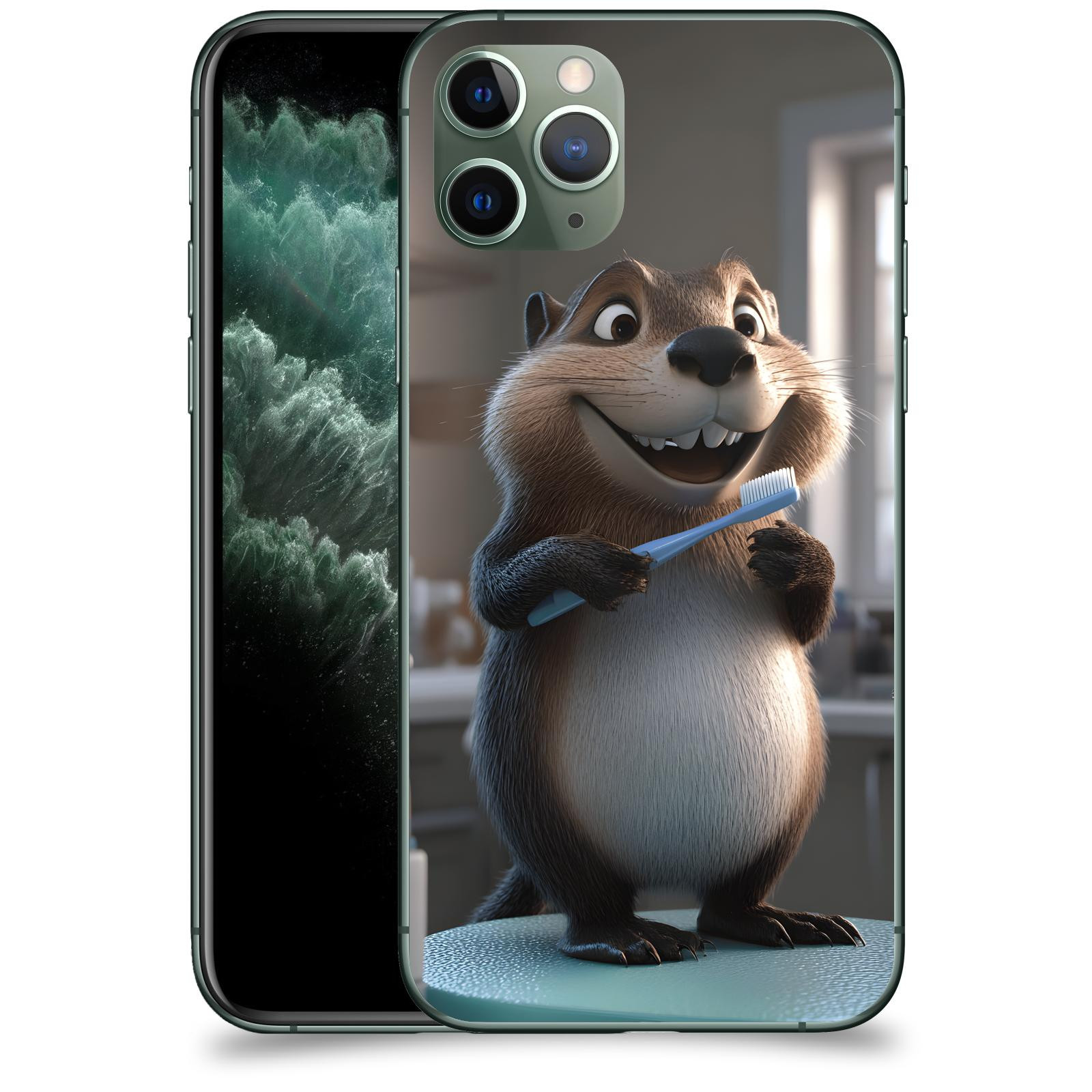 ACOVER Kryt na mobil Apple iPhone 11 Pro - Bobr zubař