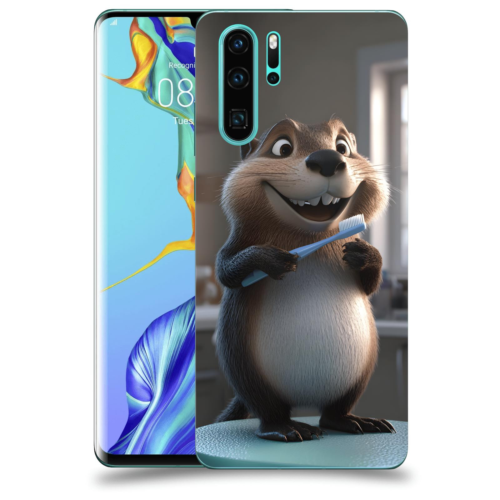 ACOVER Kryt na mobil Huawei P30 Pro - Bobr zubař