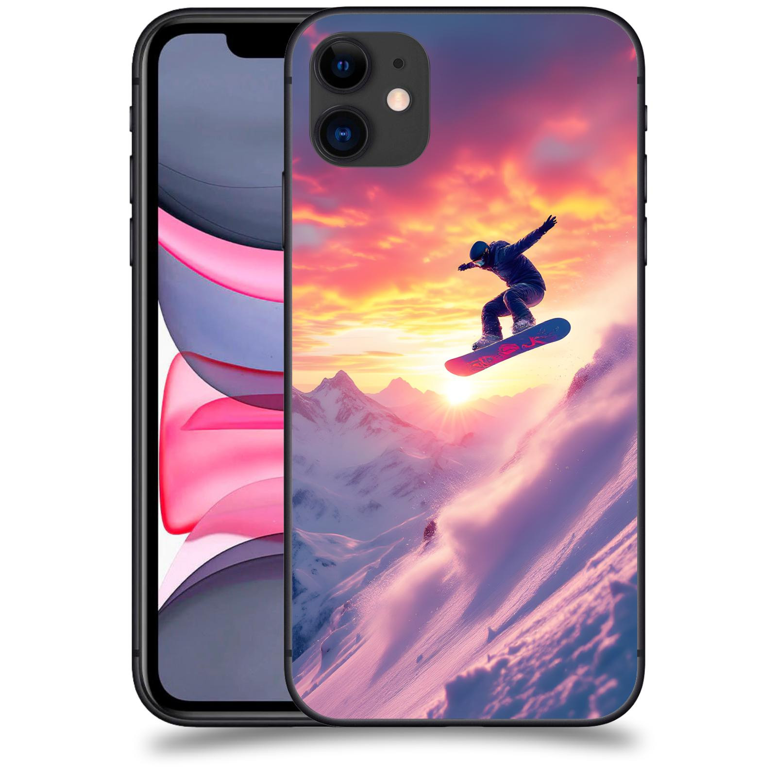 ACOVER Kryt na mobil Apple iPhone 11 - Snowboard