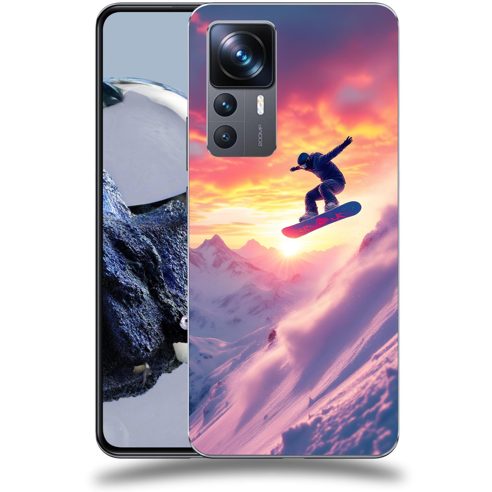 ACOVER Kryt na mobil Xiaomi 12T Pro - Snowboard