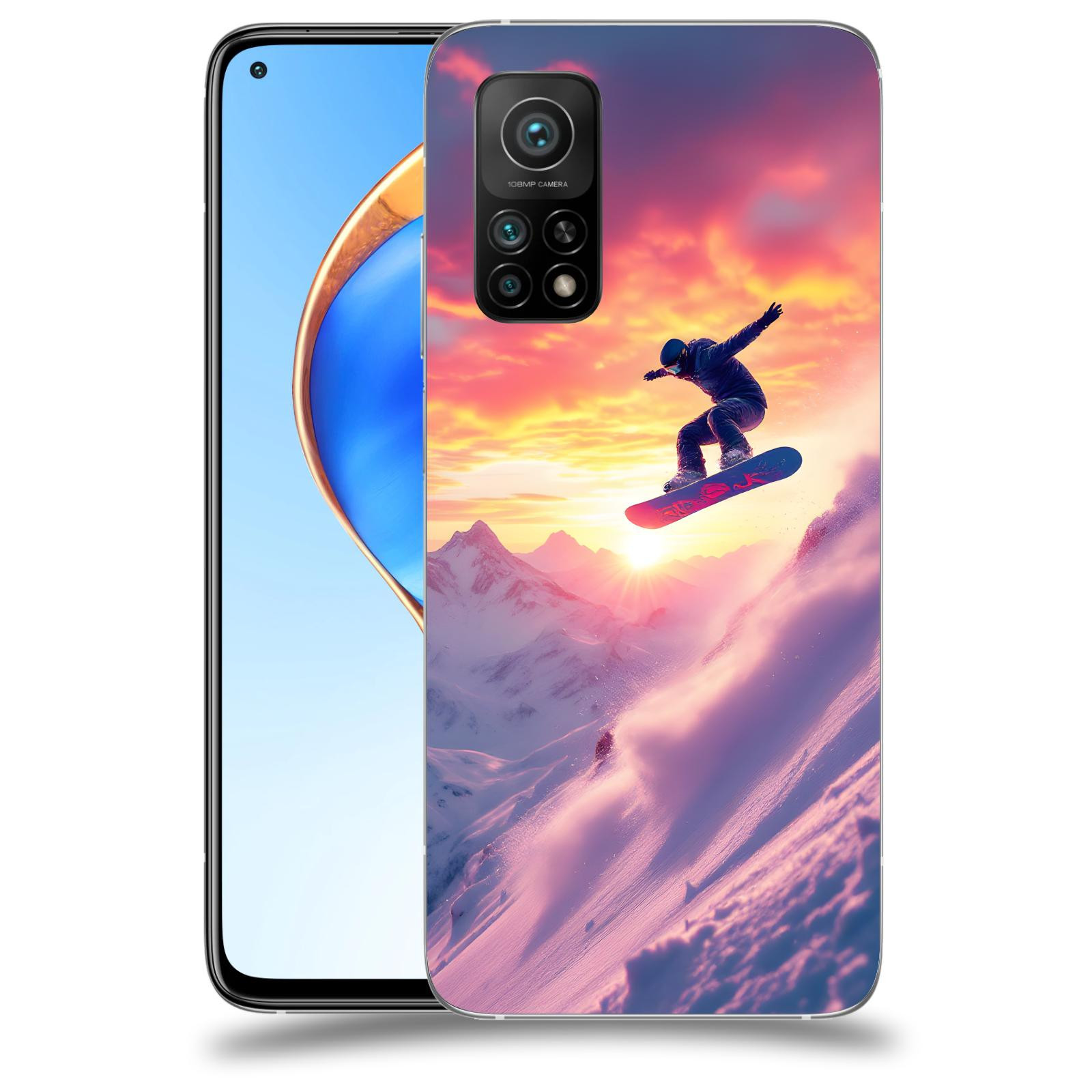 ACOVER Kryt na mobil Xiaomi Mi 10T Pro - Snowboard