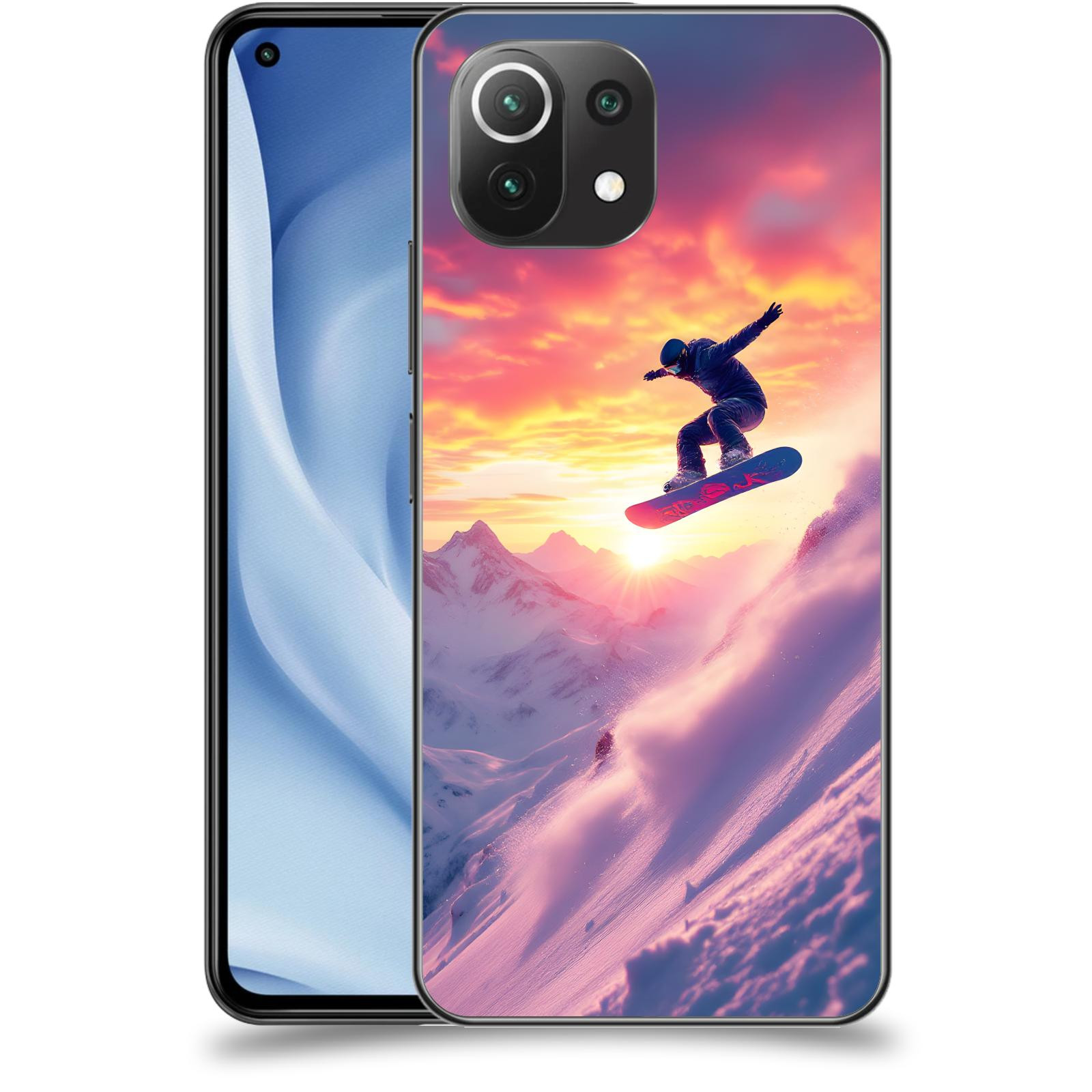 ACOVER Kryt na mobil Xiaomi Mi 11 Lite - Snowboard