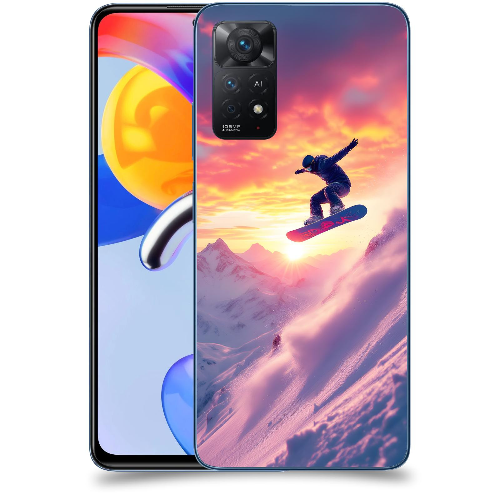 ACOVER Kryt na mobil Xiaomi Redmi Note 11 Pro 5G - Snowboard