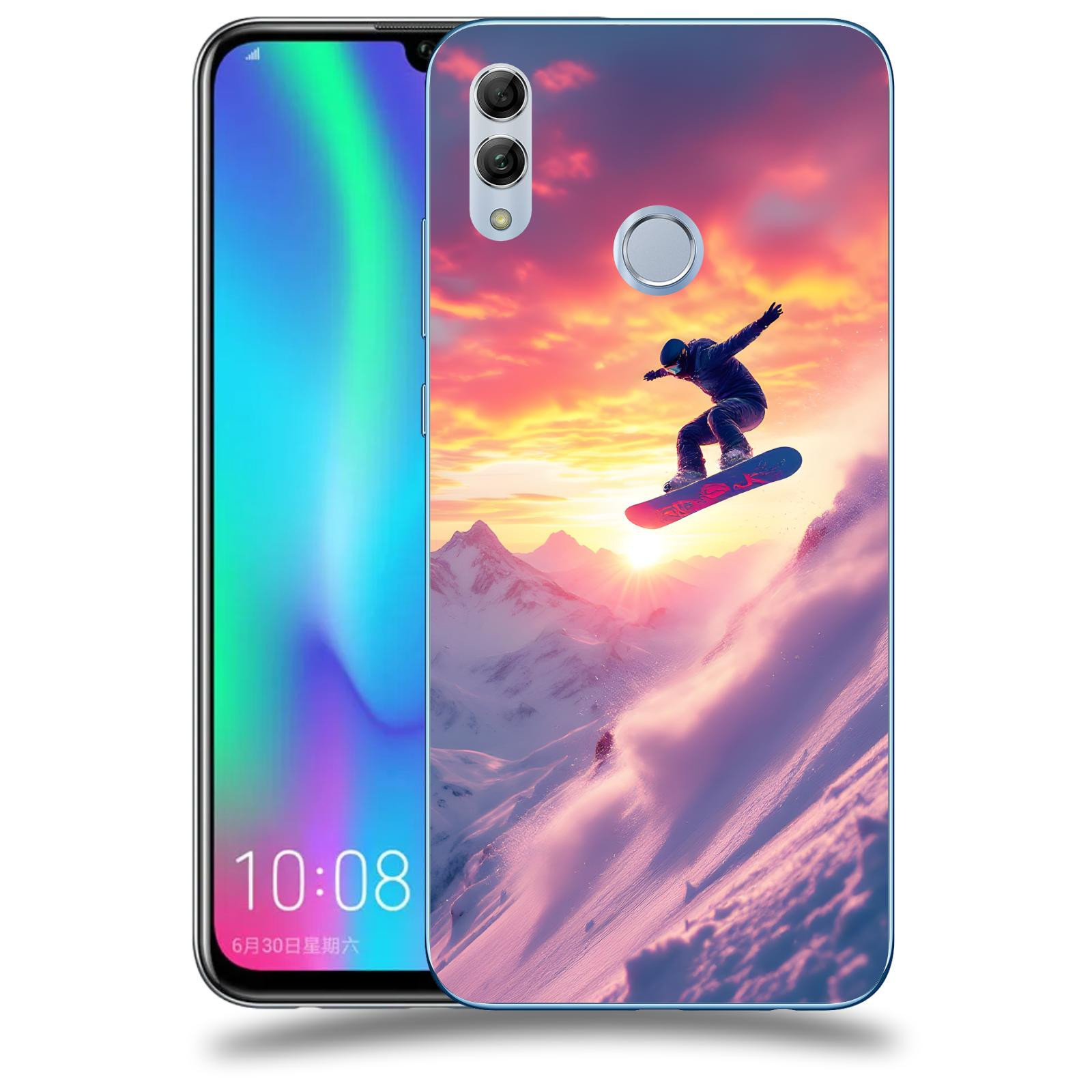 ACOVER Kryt na mobil Honor 10 Lite - Snowboard