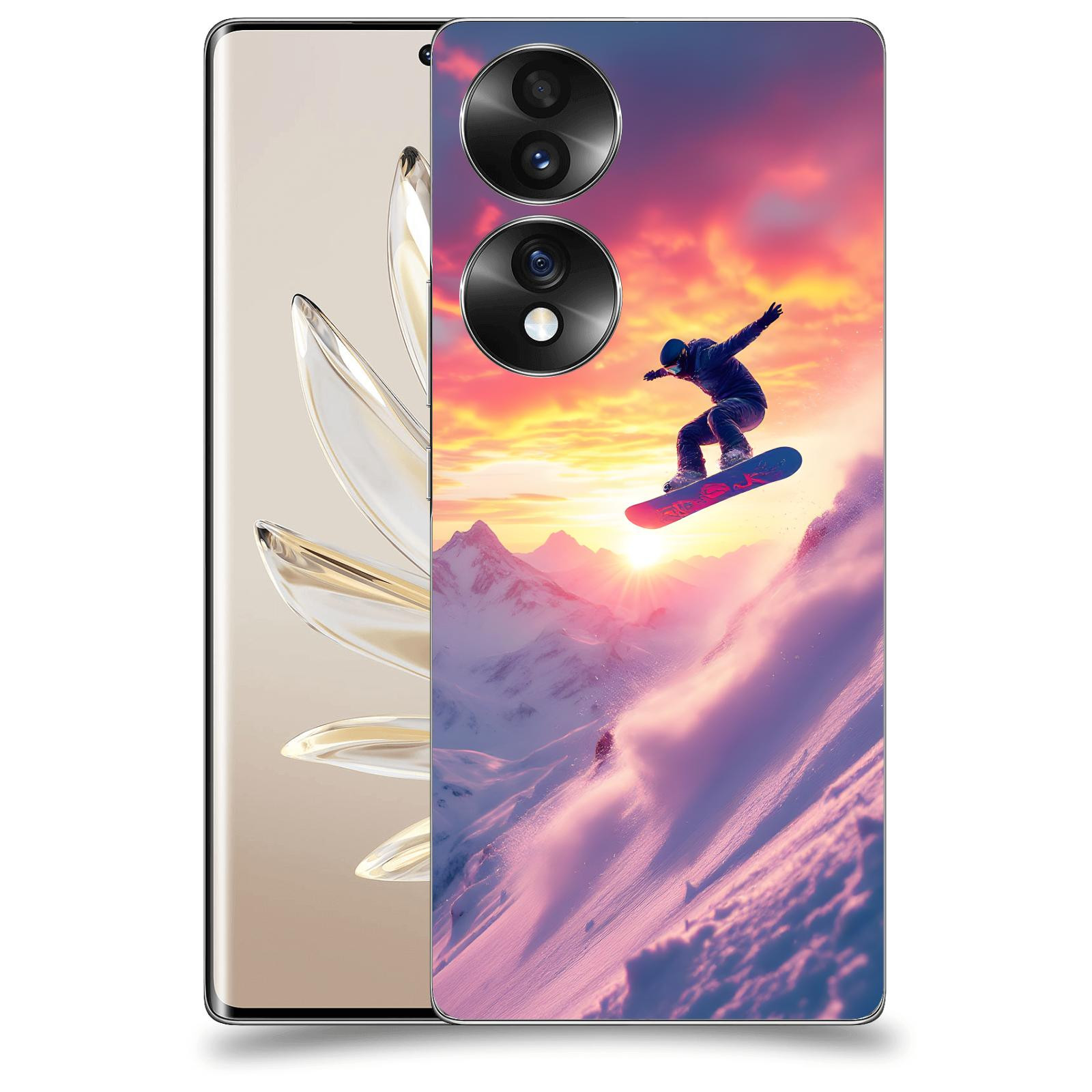 ACOVER Kryt na mobil Honor 70 - Snowboard