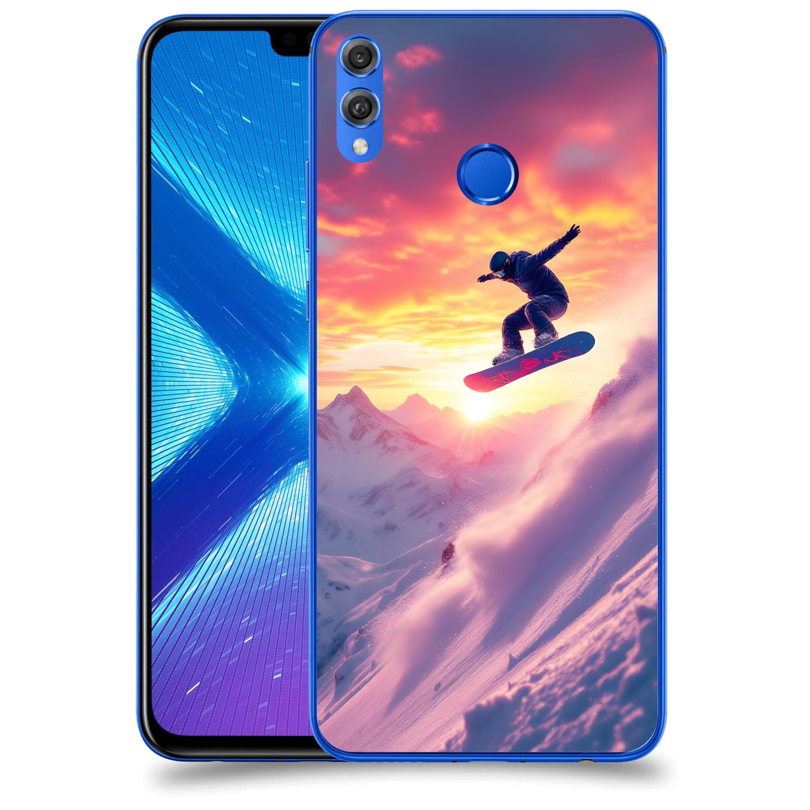 ACOVER Kryt na mobil Honor 8X - Snowboard