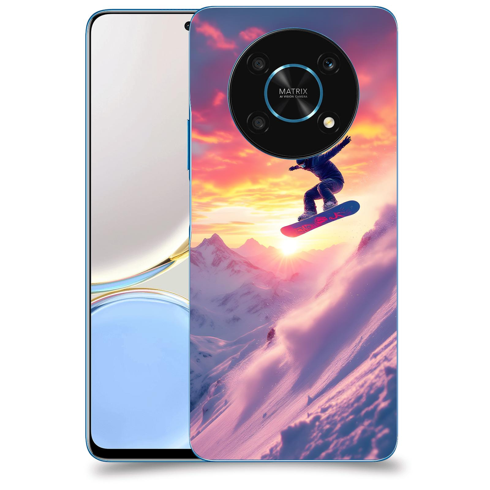 ACOVER Kryt na mobil Honor Magic 4 Lite 5G - Snowboard