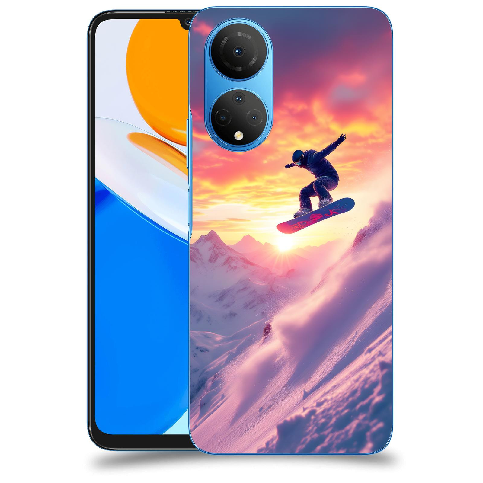 ACOVER Kryt na mobil Honor X7 - Snowboard