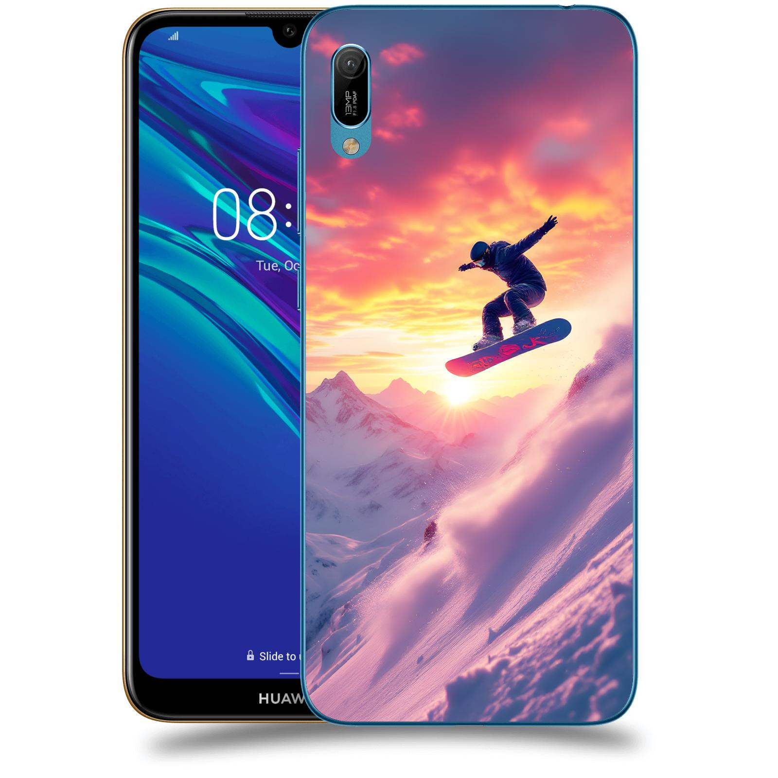 ACOVER Kryt na mobil Huawei Y6 2019 - Snowboard