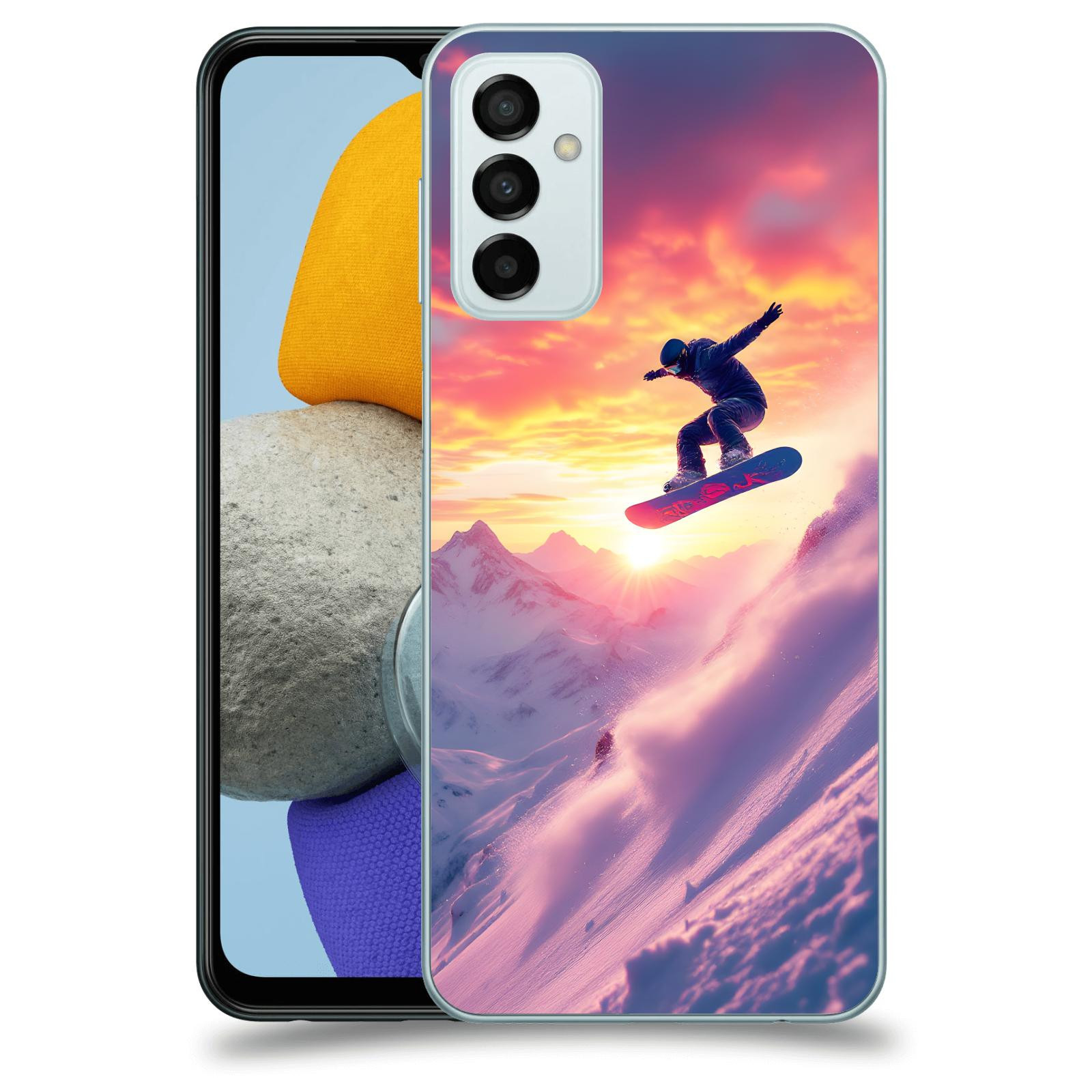 ACOVER Kryt na mobil Samsung Galaxy M23 5G - Snowboard