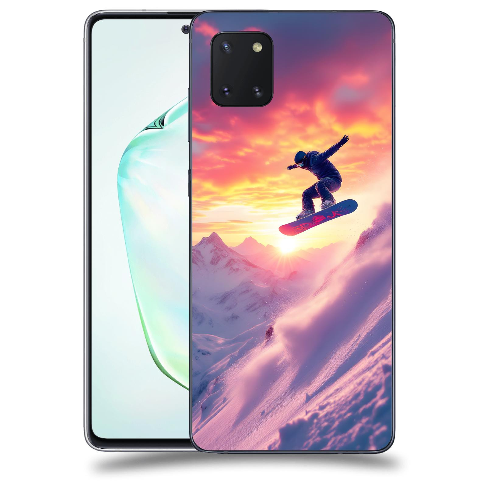 ACOVER Kryt na mobil Samsung Galaxy Note 10 Lite N770F - Snowboard