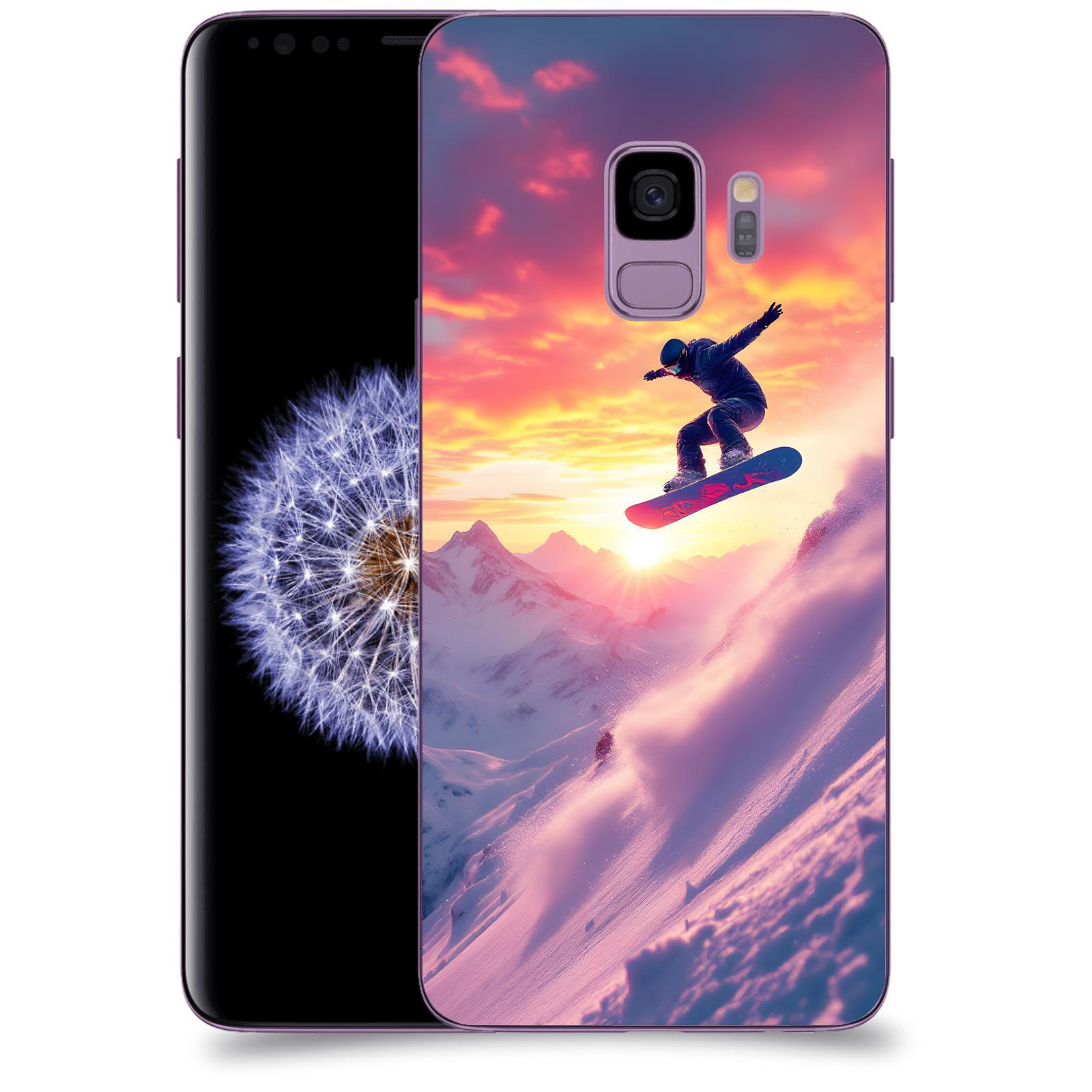 ACOVER Kryt na mobil Samsung Galaxy S9 G960F - Snowboard