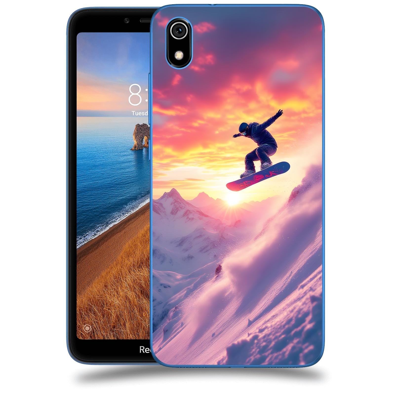 ACOVER Kryt na mobil Xiaomi Redmi 7A - Snowboard