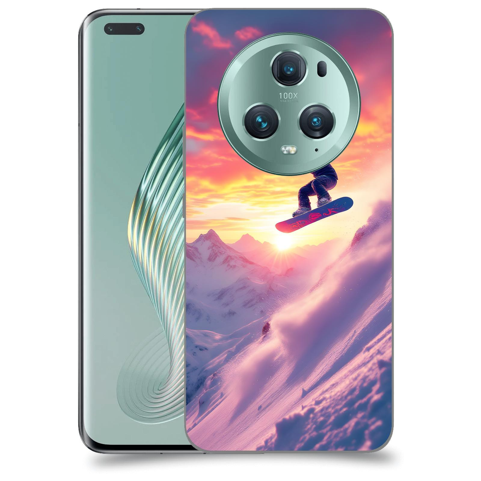 ACOVER Kryt na mobil Honor Magic5 Pro - Snowboard