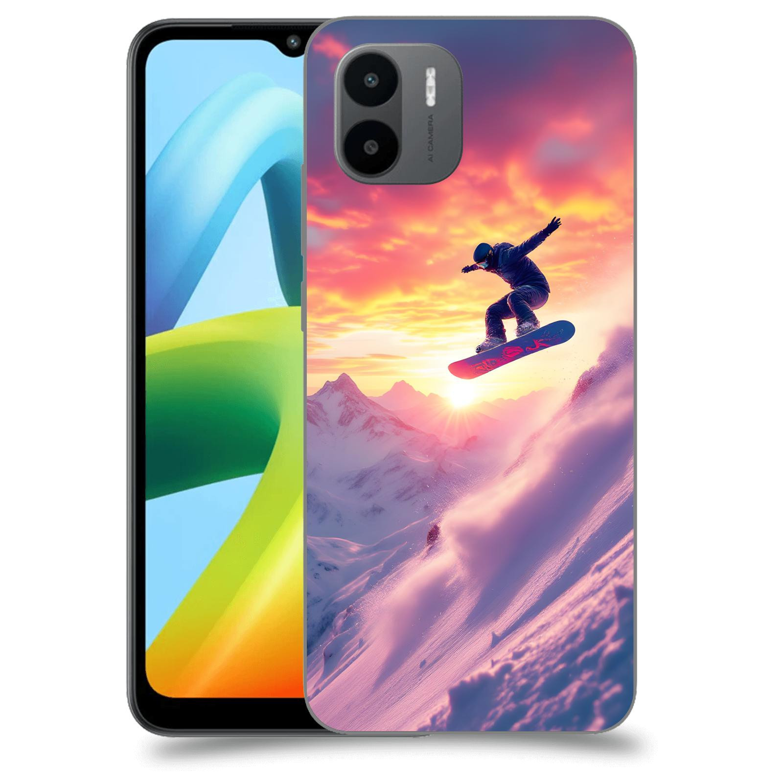 ACOVER Kryt na mobil Xiaomi Redmi A1+ - Snowboard