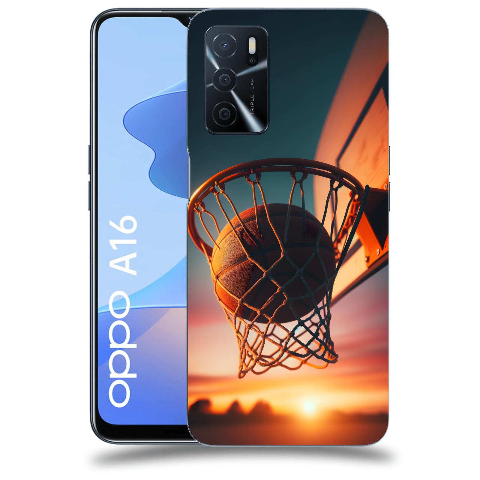 ACOVER Kryt na mobil OPPO A16 - Basketball