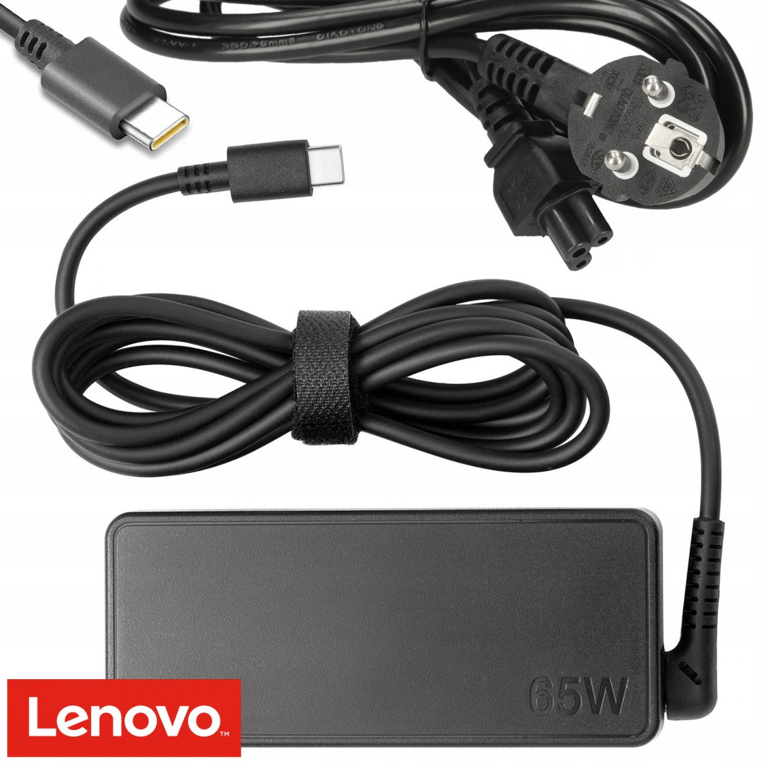 Originální Napájecí Adaptér Lenovo 65W 20V 3.25A Nabíječka Kabel Usb-c Konektor